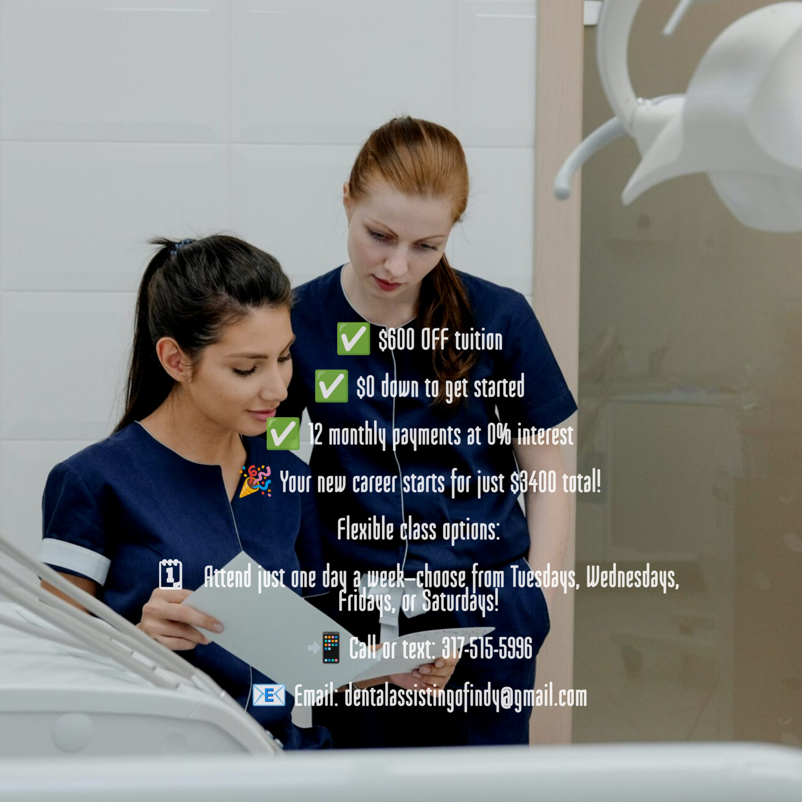Spring Into Savings with Dental Assisting School of Indianapolis!